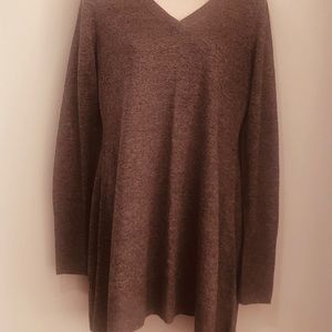 APT 9 Brown Tunic Sweater Women’s Sz M
